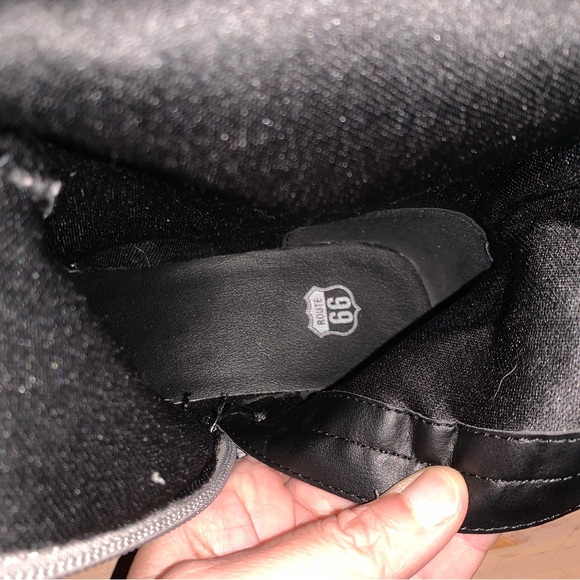 Route 66 Knee High Boots Light Gray sz 8M - Picture 11 of 14